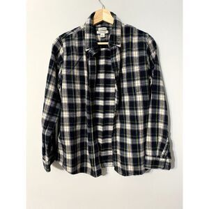 L.L. Bean Plaid Flannel Shirt Men's Small Button Up Long Sleeve TWO for $30